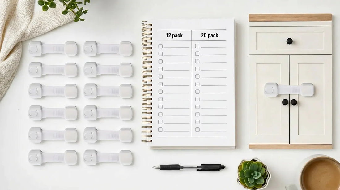 4 Pack vs 12 Pack vs 16 Pack Magnetic Cabinet Locks: Which Set Should Parents Buy?