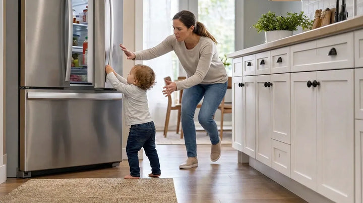 Strap Locks for Fridges and Appliances: When Cabinet Locks Are Not Enough