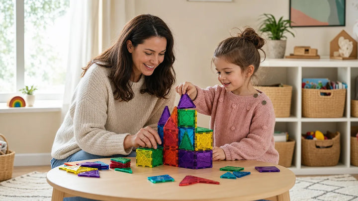 Magnetic Tile Gift Guide for Preschoolers