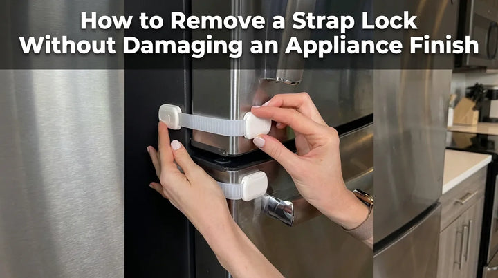 How to Remove a Strap Lock Without Damaging an Appliance Finish