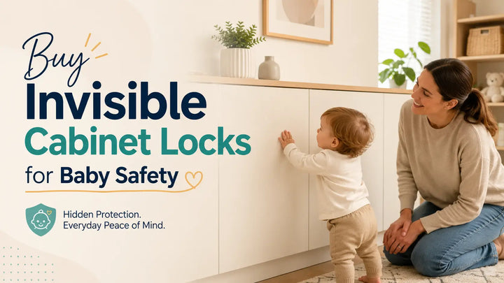 Buy Invisible Cabinet Locks for Baby Safety
