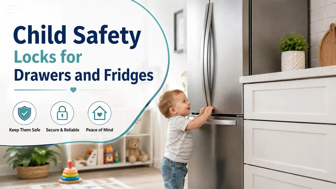 Child Safety Locks for Drawers and Fridges