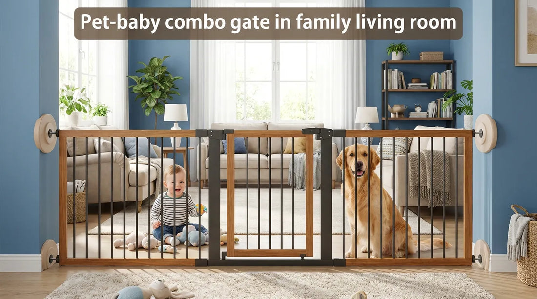 Childproof Door Locks & Pet-Baby Combo Gates