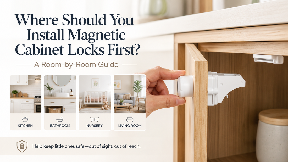 Magnetic Cabinet Locks 