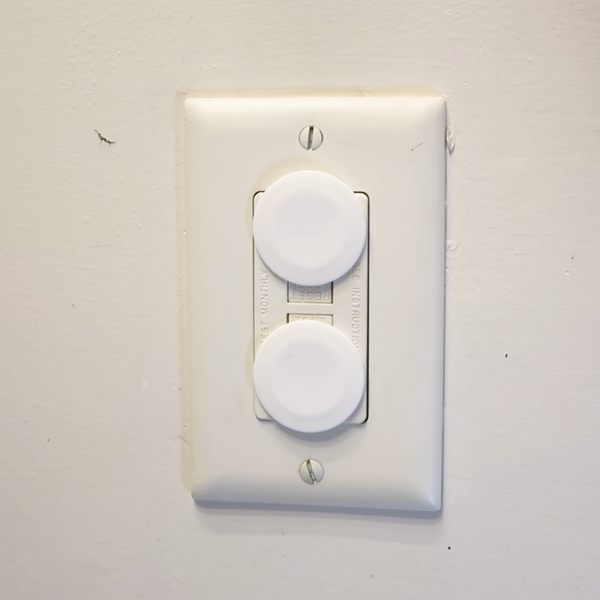 Clear Outlet Protector In Use