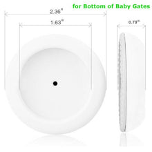 VMAISI 4 Pack Baby Gates Wall Cups  - White