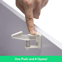 Cabinet Locks Child Safety Latches - 20 Pack VMAISI Baby Proofing Cabinets & Drawers Lock - Upgraded Stronger Adhesive Easy Installation - No Drilling