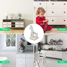 Cabinet Locks Child Safety Latches - 20 Pack VMAISI Baby Proofing Cabinets & Drawers Lock - Upgraded Stronger Adhesive Easy Installation - No Drilling