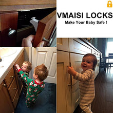 Vmaisi Baby Proofing Magnetic Cabinet Locks 12 Pack - Childproof your house