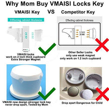 Vmaisi Magnetic Cabinet Locks Replacement Key